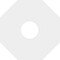 Ekena Millwork Logan Architectural Grade PVC Contemporary Ceiling Medallion, 10"OD x 3"ID x 3 1/2"C x 1"P CMP10LG-03000 - alternate 2